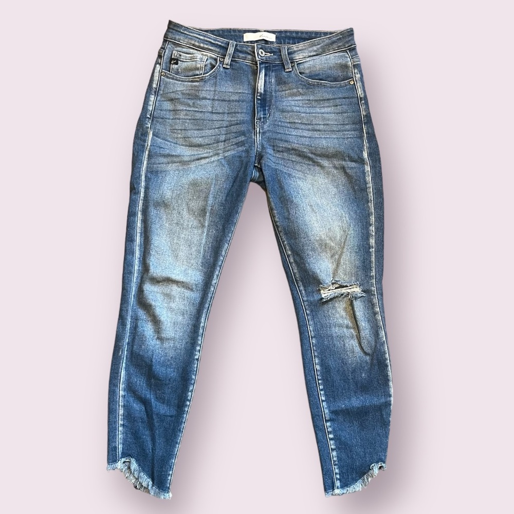 Kansan Frayed Hem Ankle Jeans Size 11/29